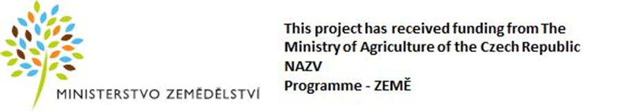 Ministerstvo zemědělství ČR – Program ZEMĚ